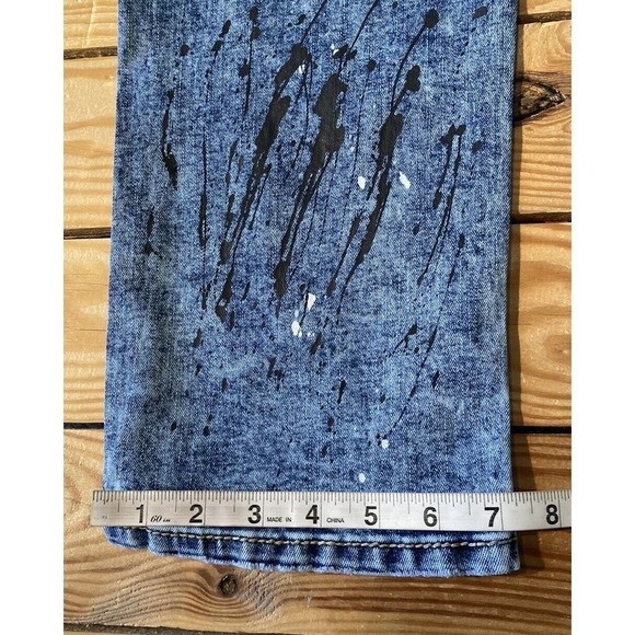 NWT Rutherford Flex Skinny Fit Jeans Size 36x33 Men’s Blue Ripped - Picture 9 of 11